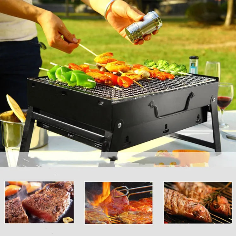 Portable & Foldable BBQ Grill Space Saver