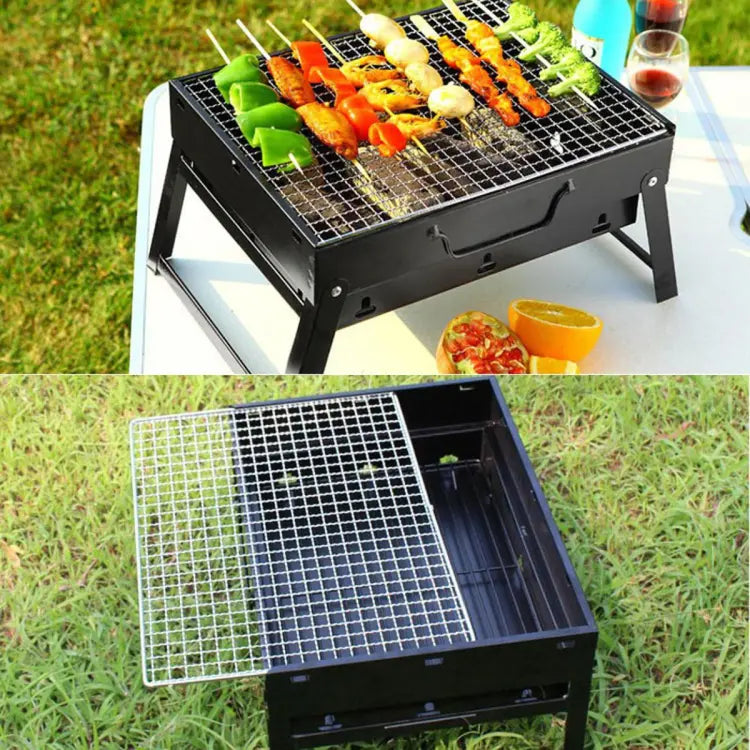 Portable & Foldable BBQ Grill Space Saver