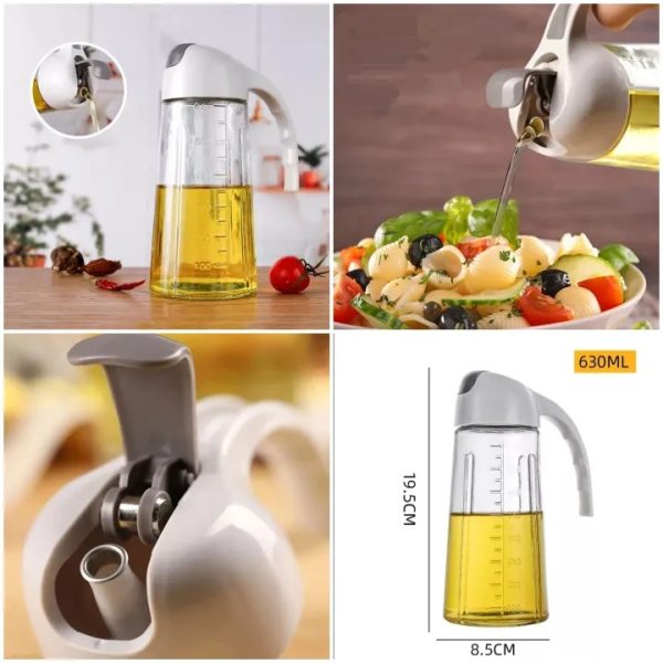 Glass Oil Bottle