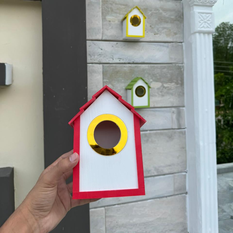 (Pack Of 4) PVC Bird House Waterproof New Style