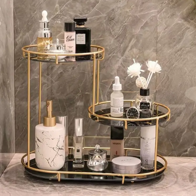 3 Layer Cosmetics and Multi-Purpose Storage Rack